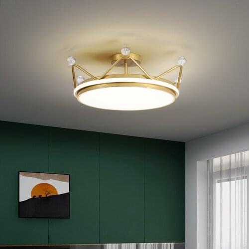 Led ceiling lights for room decoration salon Bedroom lamp crystal lamp ，LED ceiling lamp for kids bedroom，220 volts，led light