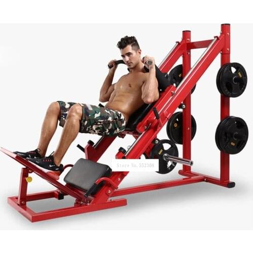 Dual Use 45 Degree Reverse Pedal Trainer Deep Squat Machine Fitness Upside-down Pedal Exercise Equipment Gym Workout Sport