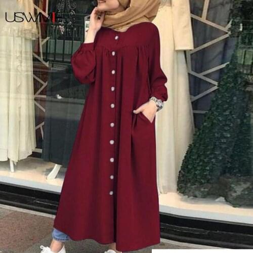 USWMIE Fashionable Shirt Dresses