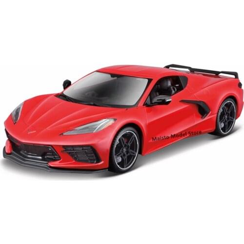 Maisto 1:18 2020 Chevrolet Corvette Stingray Coupe Z51 editionHighly-detailed die-cast precision model car Model collection gift