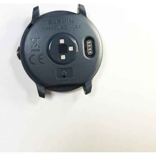 For GARMIN Vivoactive 3 Music Blue Back Cover Case With Battery Smart Sports Watch Bottom Cover Aging Damage Replacement