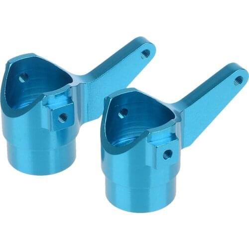 60018 Upgrade Part 860010 Aluminum Steering Hub Carrier 2pcs For HSP 1/8 RC Model Car