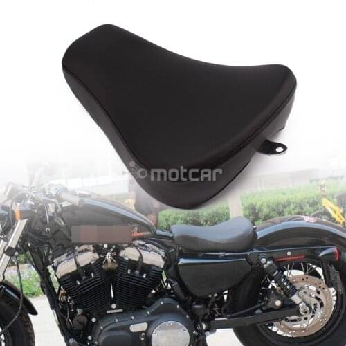 Motorcycle Accessories Driver Front Leather Pillow solo Seat Cushion For Harley Sportster Forty Eight XL 1200 883 72 48 New
