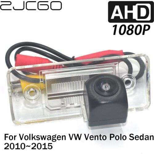 ZJCGO Car Rear View Reverse Backup Parking Reversing Camera for Volkswagen VW Vento Polo Sedan 2010 2011 2012 2013 2014 2015