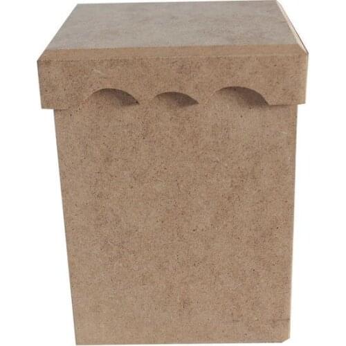 Wood Storage Container With Lid CODE: KU58 paintable decorative objects декоративные предметы под роспись