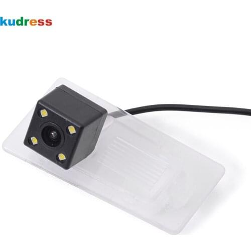 For Hyundai Elantra 2016 2017 For Kia Forte Ceroto 2017 2018 CCD Car Parking Reversing Backup Rearview Camera With 4 Leds