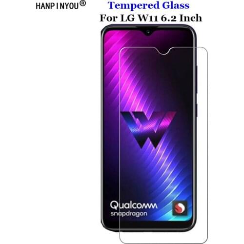 For LG W11 6.2" Tempered Glass 9H 2.5D Premium Screen Protector Protection Film