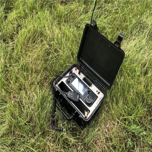 Outdoor Waterproof Box Carry Cage Protector for ICOM 705 IC-705 With Extension Interface For Antenna Power Mic