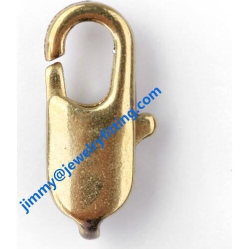 Jewelry findings accesories 805# 20mm raw brass larger lobster clasp claw clasp wholesale price shipping free