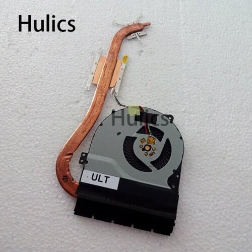 Hulics Original X550LD Laptop Heatsink CPU Cooling Fan For Asus X550L X550LN X550LC X550LB Y581L X552L W581L 13NB02G1AM0101