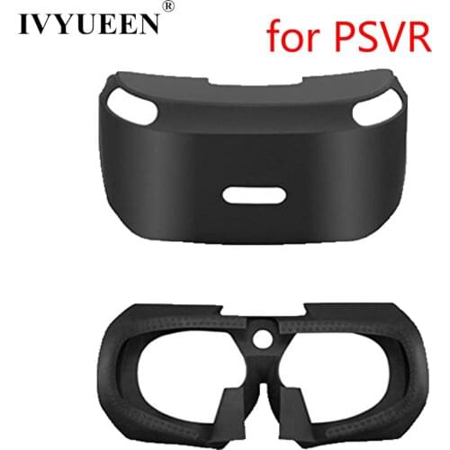 IVYUEEN Soft Silicone PSVR Case for Sony PlayStation VR Headset Glasses Protector Anti-slip Rubber Skin for PS4 VR controller