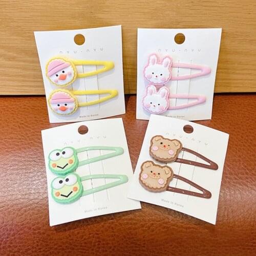 Cute Cartoon Children Hair Clips Animals Hairpins Girls Lovely Hair Clips Kids Hair Bands Hair Accessories Gift