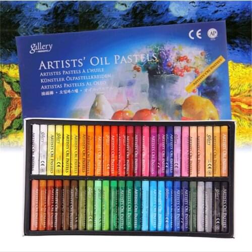 12/24/36 Colors Soft Oil Pastels Non-Toxic Crayon Oil Painting Stick Kids Student Pastel Pencils for Drawing Supplies