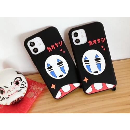 Soft Silicone Cartoon Soft Case Cover For iPhone 12 11 Pro Max Xs XR 6 7 8Plus Case