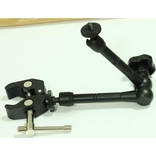 New 11" Magic Arm + Super Clamp for Monitor Flash Camera LED Video Light LF82