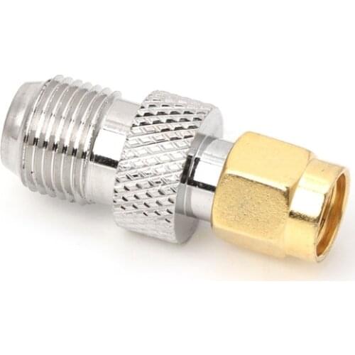F Type Female Jack to SMA Female Socket Straight RF Coax Adapter F to SMA Plug