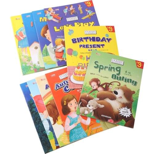 Toddler English Enlightenment Audio Children kid Gift Tales Book Cognitive Ability Improve Story Book Early Education Book