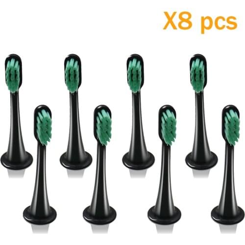 8PCS Replacement brush Heads for Xiaomi Mijia SOOCARE X1 X3 sonic Electric Toothbrush Head Clean Sensitive For SOOCAS X3 X1 X5