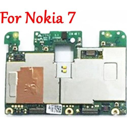 Tested)Full Work Original Unlock Motherboard For Nokia 7 TA1041 64GB Logic Circuit Board Plate Global Firmware