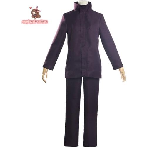 Jujutsu Kaisen Gojo Satoru Uniform Cosplay Costume for Halloween Christmas Costume