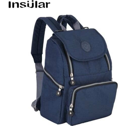 Insular Mother Shoulder Bag Waterproof Baby Nappy Bags Diaper Bag Fashion Maternity Mummy Handbag Baby Stroller Bag Backpack