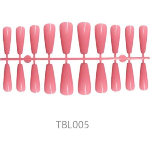 24 Pieces/Set Of Matt/Shiny Fake Nail Strips Short Almond Press Full Coverage Fake Nail Tip Design Nail Art Tips