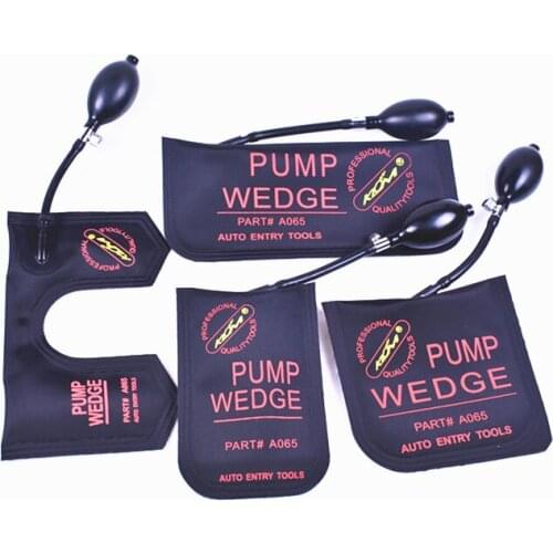 Auto Entry Tool KLOM Airbag Powerful Hand Tool Set Locksmith Tools Car Door Opener Air Wedge Alignment Tool Inflatable Shim