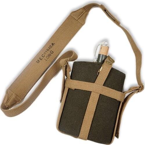 WWII UK BRITISH ARMY 1940 P37 WATER BOTTLE KETTLE CANTEEN WITH COVER Enfield Military