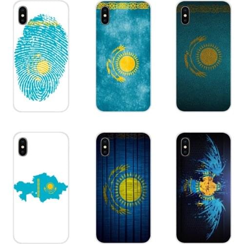 Soft Transparent Skin Case Kazakhstan flag Popular For Xiaomi Redmi Note 6A MI8 Pro S2 A2 Lite Se MIx 1 Max 2 3 For Oneplus 3 6T