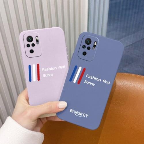 Color Lines Shockproof Case For Xiaomi Redmi Note 10 10S 9T 9 8 7 Pro MAX Redmi 9 9A 9T K40 K30 K20 Pro Phone Cover Case