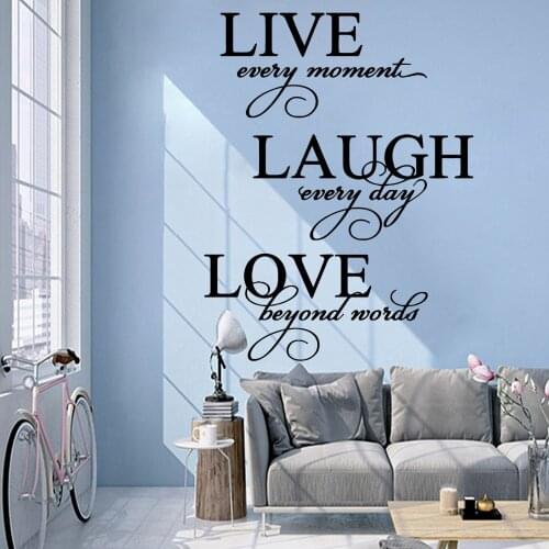 Diy love Decal Removable Vinyl Mural Poster For Kids Room Decoration Decoration Accessories Murals