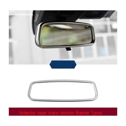 For Benz CLA CLA200 220 chrome Car interior steering wheel trim seat button cover exterior door handle sticker molding trim