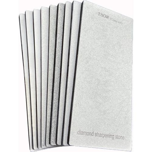 80-3000 Granularity Kitchen Knife Grinding Tool Diamond Stone Whetstone Knife Sharpener Anti-skid Base Sharpening Blade