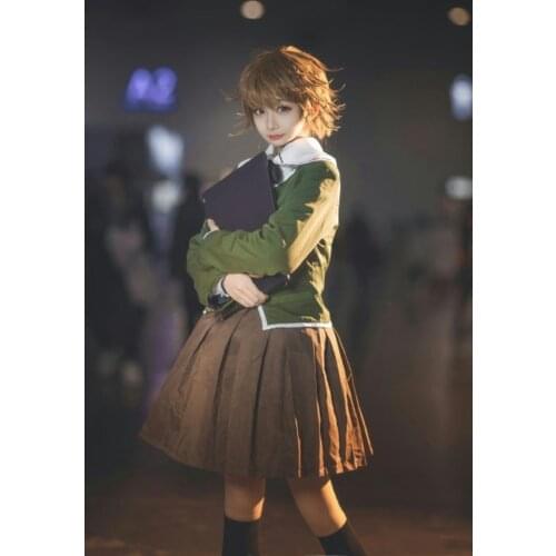 Halloween Womens Danganronpa Chihiro Fujisaki Cosplay Costume Full Set