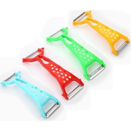 Multi-function double-head planer peeler fruit peeler vegetable planer melon