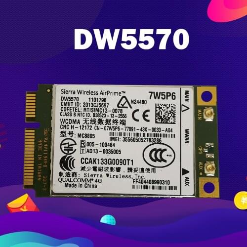 MC8805 DW5570 7w5p6 4G module 100% original apply to e5440 e6440 e6540 e7240 e7440 m4800 m6800