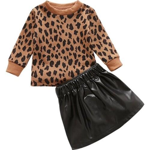 Autumn Long Sleeves Sweater For Children Kids Casual Clothes Suit Girls Tops Skirts Winter Comfortable Soft Princess Style 2020