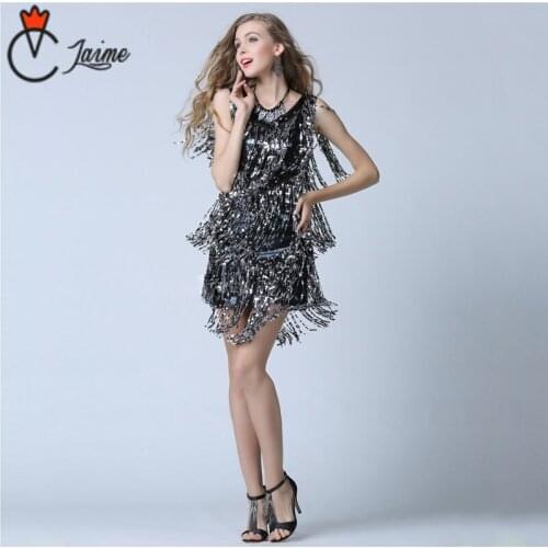 Latin Dance Dress Girls Kids adult Modern Ballroom tassel Fringe tassels samba carnival costume compitition outfit with Necklace