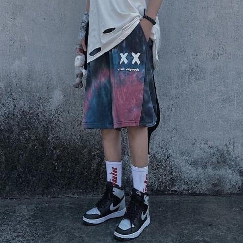 Boys Shorts for men Summer Camouflage Loose Pants Teenage Trouser Shorts Cotton Black Pants Fashion Kids Clothes rhude