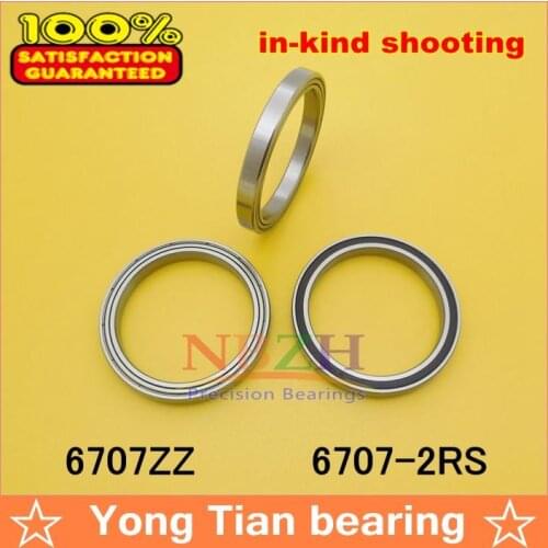 The high quality of ultra-thin deep groove ball bearings 6707ZZ 6707-2RS 35*44*5 mm