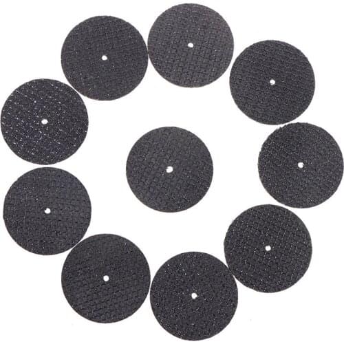 10Pcs 32mm Resin Fiber Metal Cutting Disc Dremel Wheel Cutting Sanding Disc For Dremel Grinder Rotary Tools Circular Saw Blade