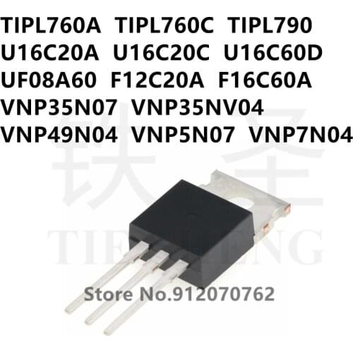 10PCS TIPL760A TIPL760C TIPL790 U16C20A U16C20C U16C60D UF08A60 F12C20A F16C60A VNP35N07 VNP35NV04 VNP49N04 VNP5N07 VNP7N04