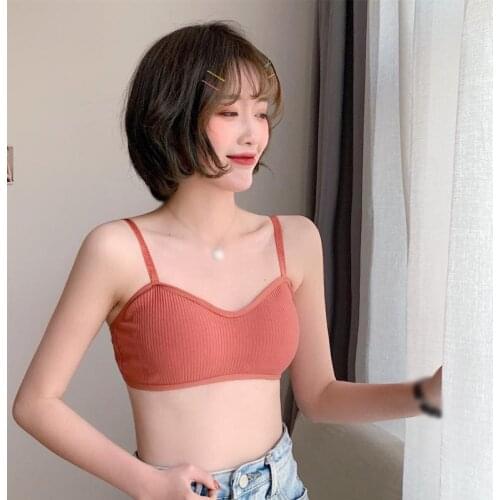 Women Bras Wireless Padded Bralette Comfort Sexy Lingerie Lady Backless Soft Seamless Underwear