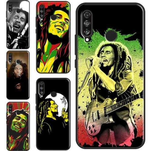 Bob Marleys Case For Huawei P30 P40 Lite P20 Pro P Smart 2021 2019 Shell For Mate 20 Lite Back Cover