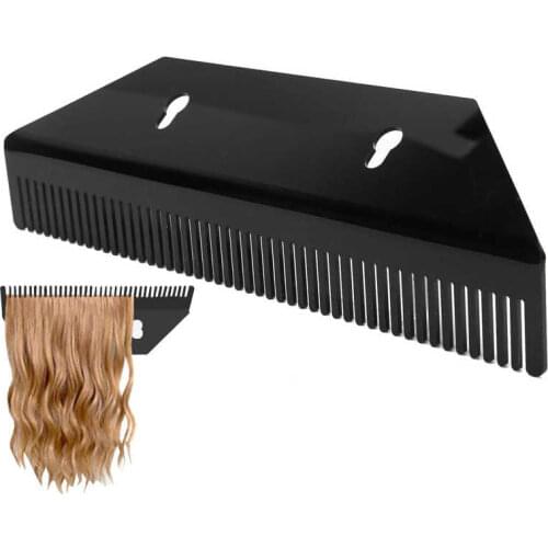 Acrylic Salon Hair Extensions Hair Strands Holder Plate Hanger for Hair Styling Hair Extensions Holder Rack
