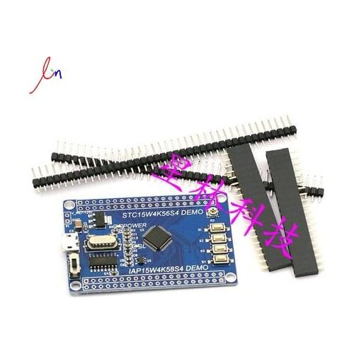 Stc15 MCU Minimum System Board Iap15w4k58s4 Core Board Stc15w4k56s4 Learning Board