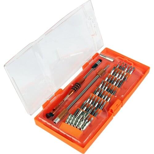 JAKEMY JM-8126 58 in 1 Magnetic Screwdriver Bit Socket Set for Mobile Phone PC Tablet Electronics Repair Tools Kit