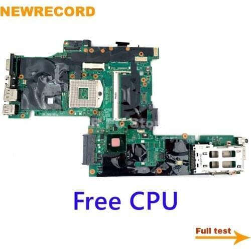 NEWRECORD 63Y1487 75Y4068 48.4FZ10.031 For Lenovo ThinkPad T410 T410I Laptop Motherboard QM57 NVS 3100M GPU