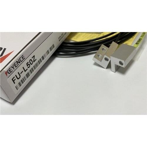 New barcode, brand new KEYENCE. KEYENCE FU-L50Z optical fiber, complete accessories FU-87
