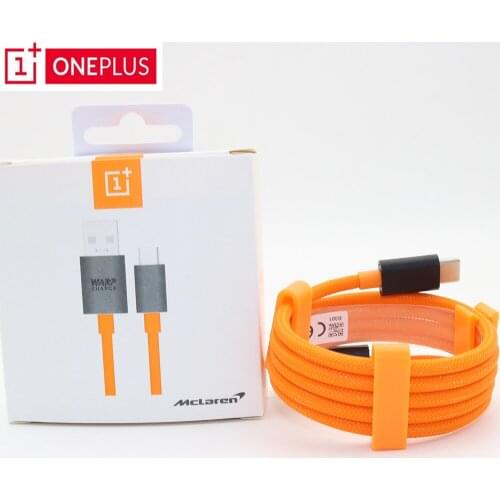 Original OnePlus 6T Cable Warp Dash Charge Mclaren Dash Data Cable 6A Quick Fast Charger for OnePlus One Plus 7 6T 6 5 5T 3 3T